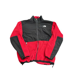 Vintage red and black northfsce jacket
